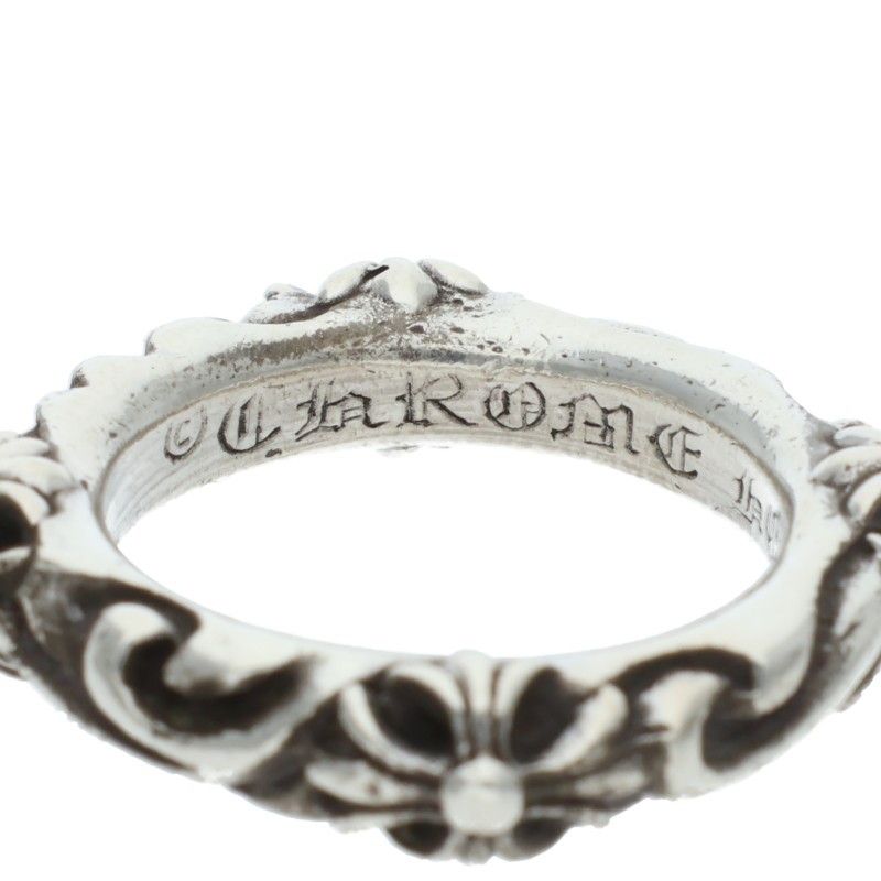Chrome Hearts Sbt Band Silver Ring — view 3