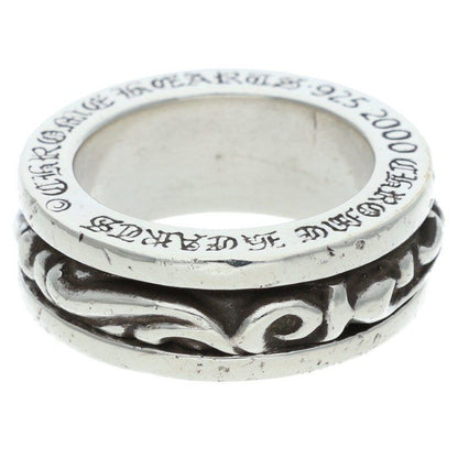 Chrome Hearts Ring Spinner Scroll Silver — view 3