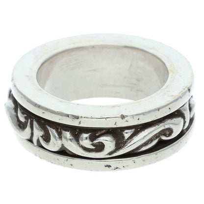 Chrome Hearts Ring Spinner Scroll Silver — view 4