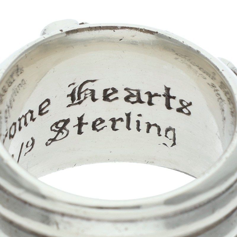 Chrome Hearts Dagger Silver Ring — view 4