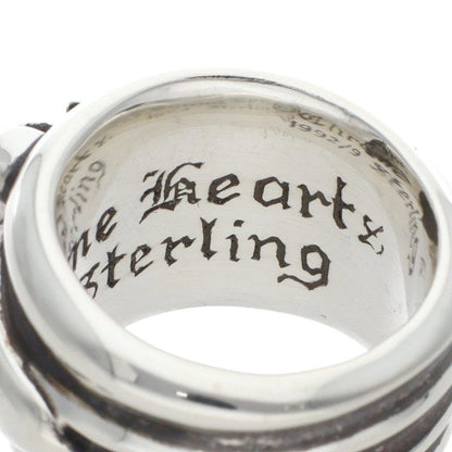 Chrome Hearts Dagger P Dmnd Pave Diamond Silver Ring — view 4