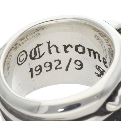 Chrome Hearts Dagger P Dmnd Pave Diamond Silver Ring — view 3