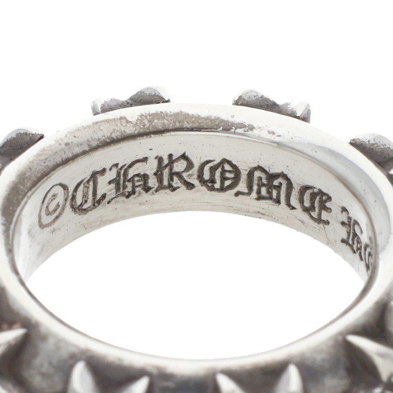Chrome Hearts Star Band Silver Ring — view 3