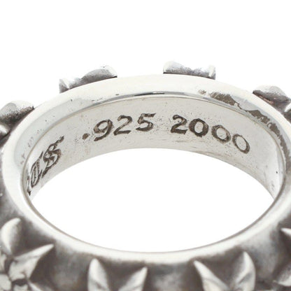 Chrome Hearts Star Band Silver Ring — view 4