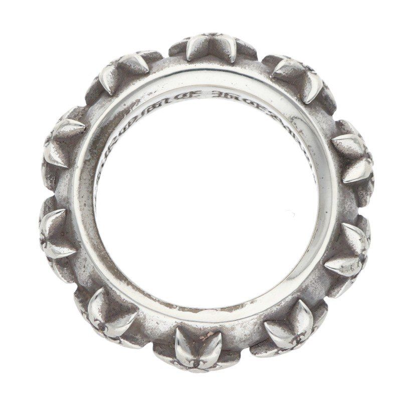 Chrome Hearts Star Band Silver Ring — view 5