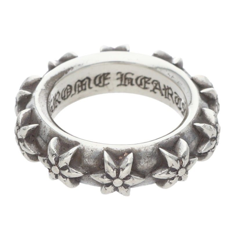 Chrome Hearts Star Band Silver Ring
