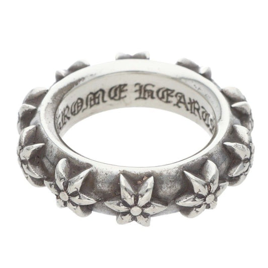 Chrome Hearts Star Band Silver Ring