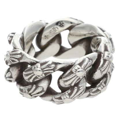 Chrome Hearts Large Fanchy Extra Fancy Large Silver Ring
