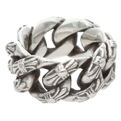Chrome Hearts Large Fanchy Extra Fancy Large Silver Ring — view 5
