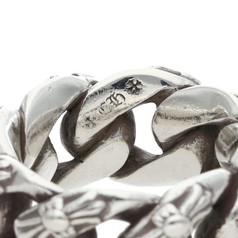 Chrome Hearts Large Fanchy Extra Fancy Large Silver Ring — view 3