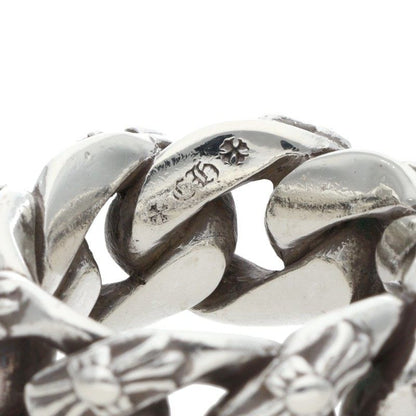 Chrome Hearts Large Fanchy Extra Fancy Large Silver Ring — view 3