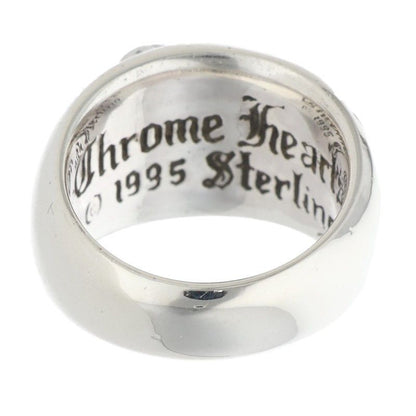 Chrome Heart in Band Silver Ring — view 2