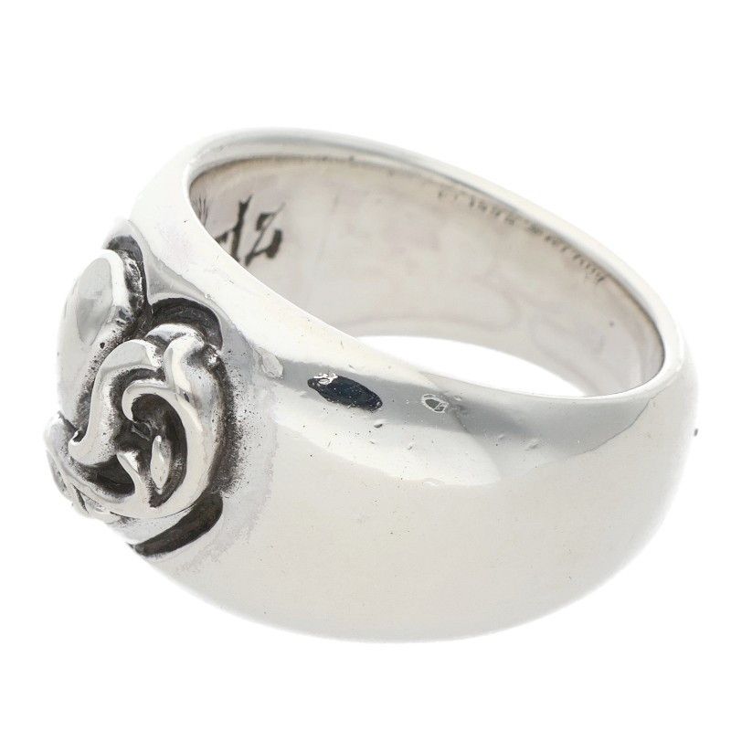 Chrome Heart in Band Silver Ring — view 5