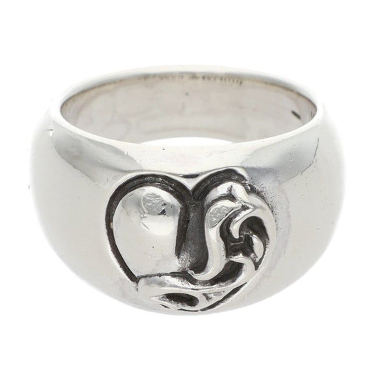 Chrome Heart in Band Silver Ring
