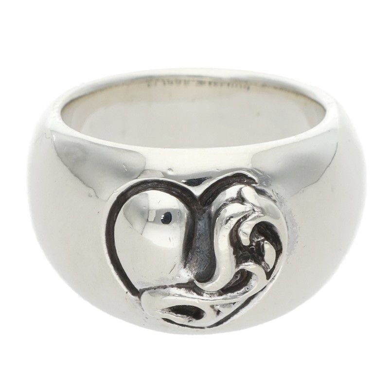 Chrome Heart in Band Silver Ring