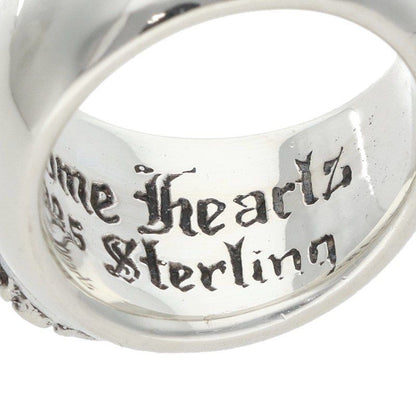 Chrome Heart in Band Silver Ring — view 4