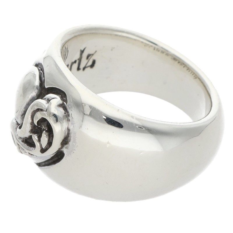 Chrome Heart in Band Silver Ring — view 5