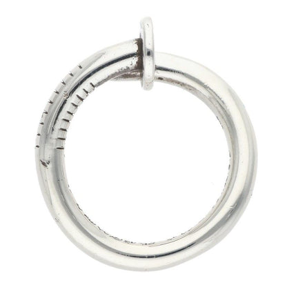 Chrome Hearts Nail Flat Silver Ring