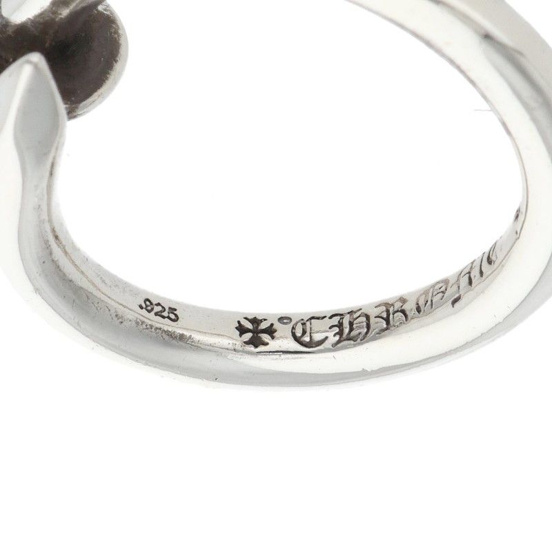 Chrome Hearts Nail Flat Silver Ring — view 3