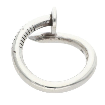 Chrome Hearts Nail Flat Silver Ring