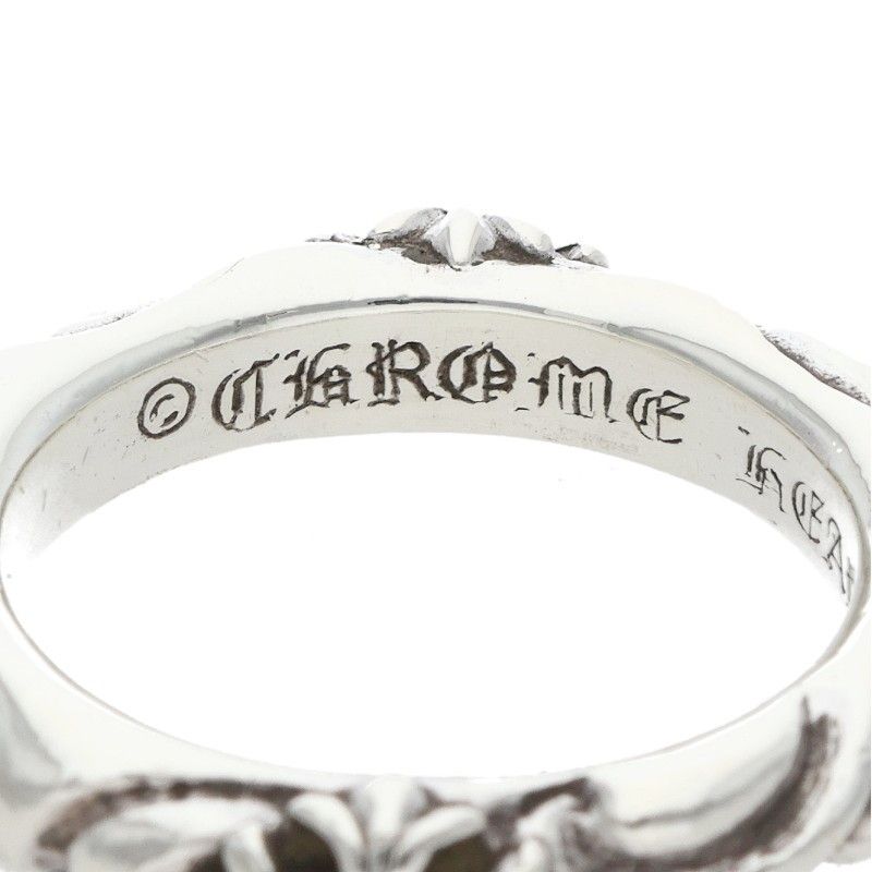 Chrome Hearts Sbt Band Silver Ring — view 3