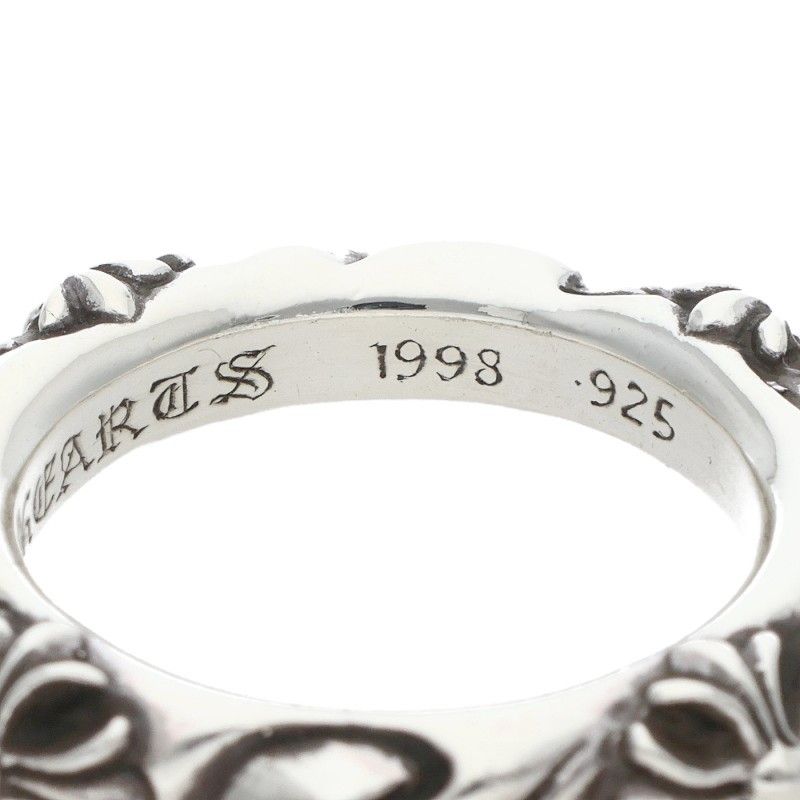 Chrome Hearts Sbt Band Silver Ring — view 4