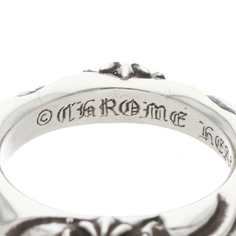 Chrome Hearts Sbt Band Silver Ring — view 3