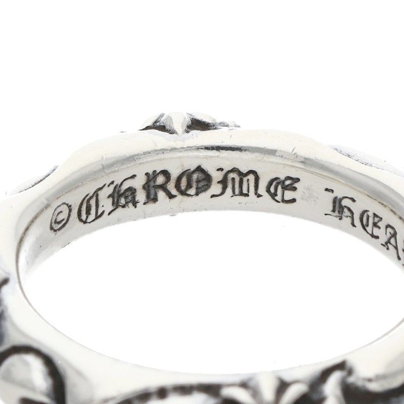 Chrome Hearts Sbt Band Silver Ring — view 3