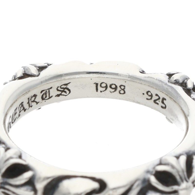 Chrome Hearts Sbt Band Silver Ring — view 4