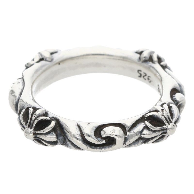 Chrome Hearts Sbt Band Silver Ring — view 2