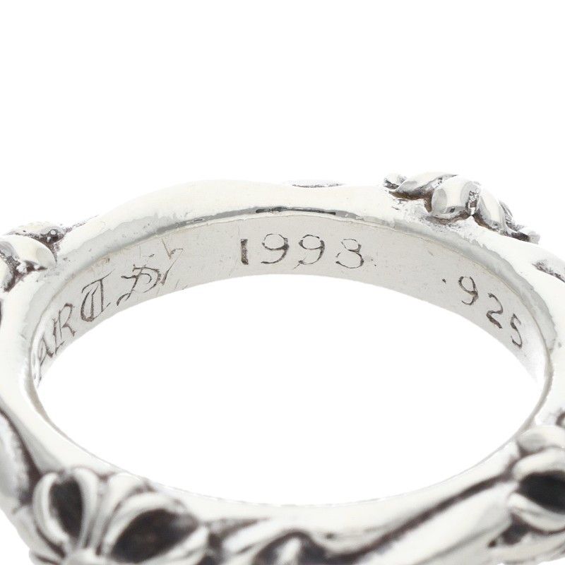 Chrome Hearts Sbt Band Silver Ring — view 4