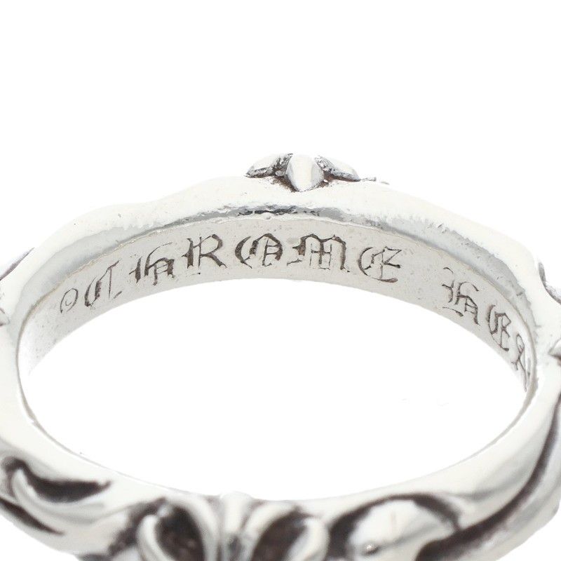 Chrome Hearts Sbt Band Silver Ring — view 3