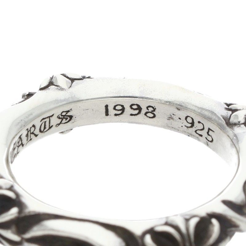 Chrome Hearts Sbt Band Silver Ring — view 4