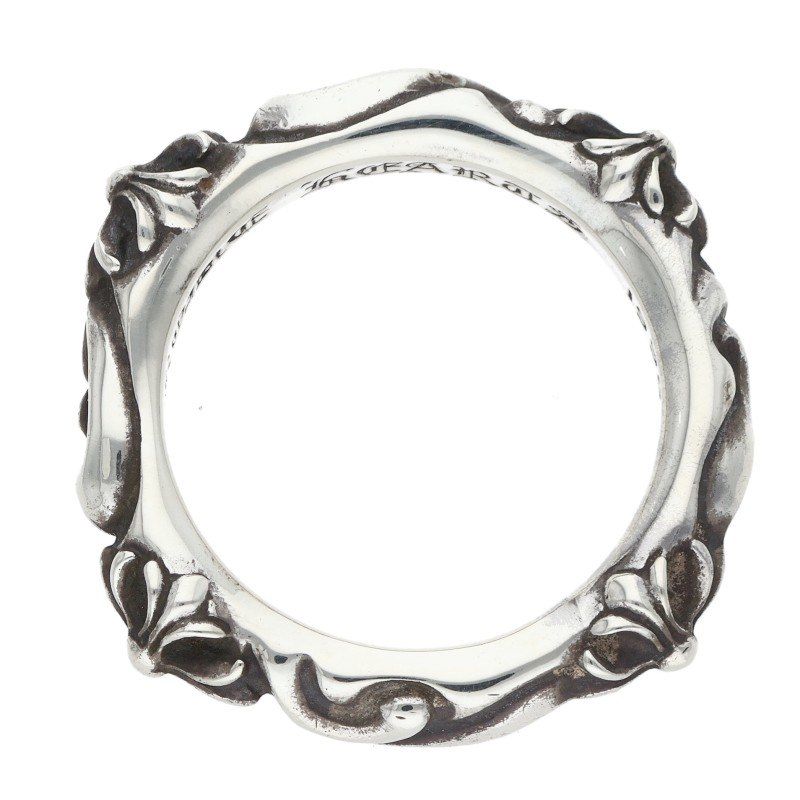 Chrome Hearts Sbt Band Silver Ring — view 5