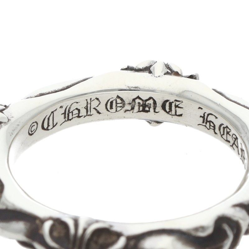 Chrome Hearts Sbt Band Silver Ring — view 3
