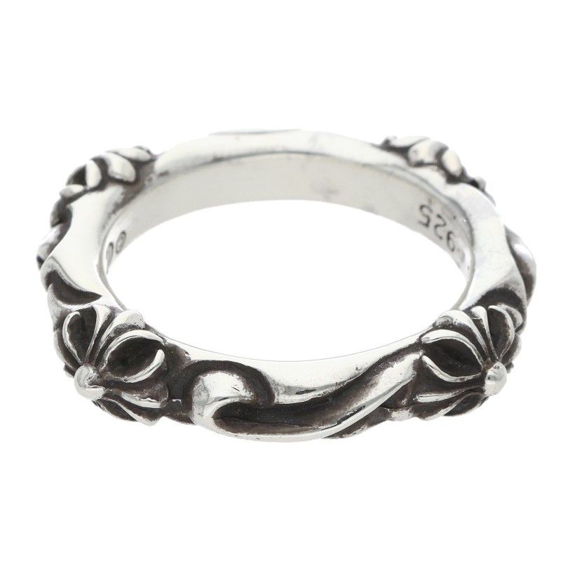 Chrome Hearts Sbt Band Silver Ring — view 2