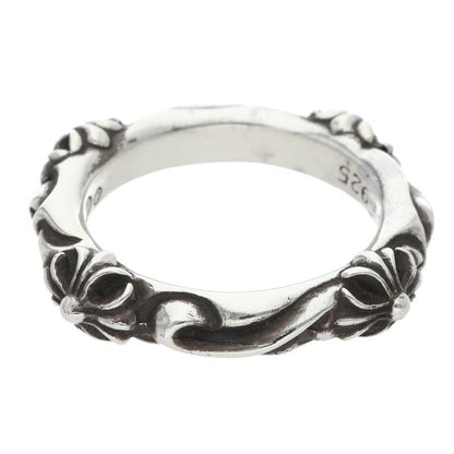 Chrome Hearts Sbt Band Silver Ring — view 2