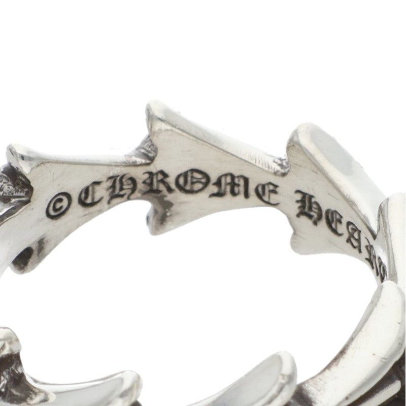Chrome Hearts Cross Tail Silver Ring — view 3