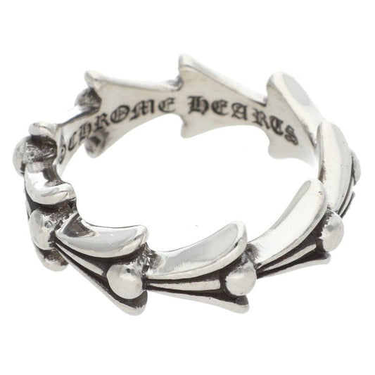 Chrome Hearts Cross Tail Silver Ring