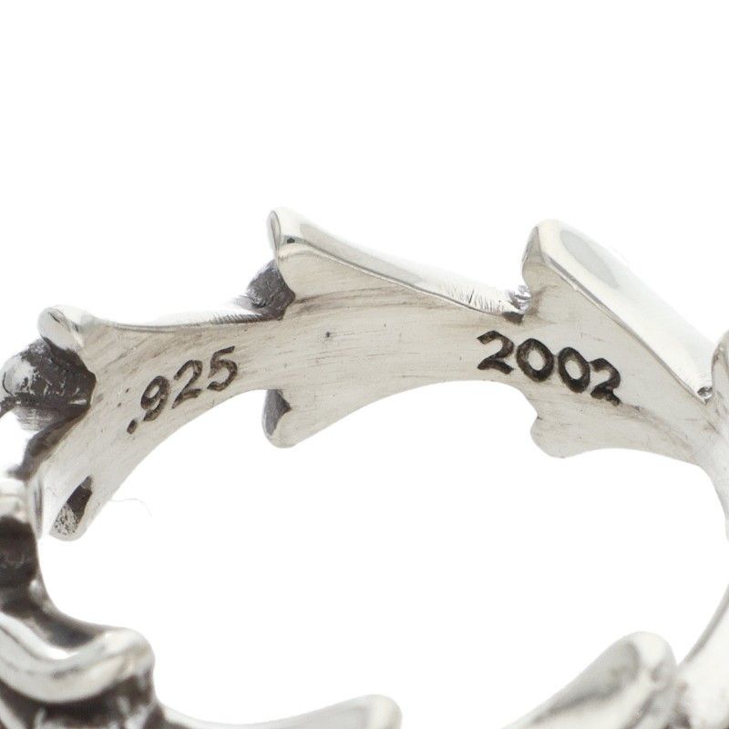 Chrome Hearts Cross Tail Silver Ring — view 4