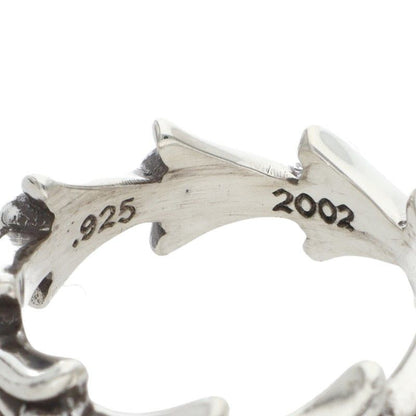 Chrome Hearts Cross Tail Silver Ring — view 4