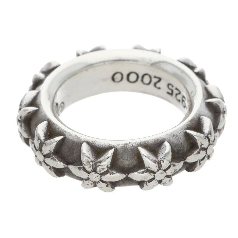 Chrome Hearts Star Band Silver Ring — view 2