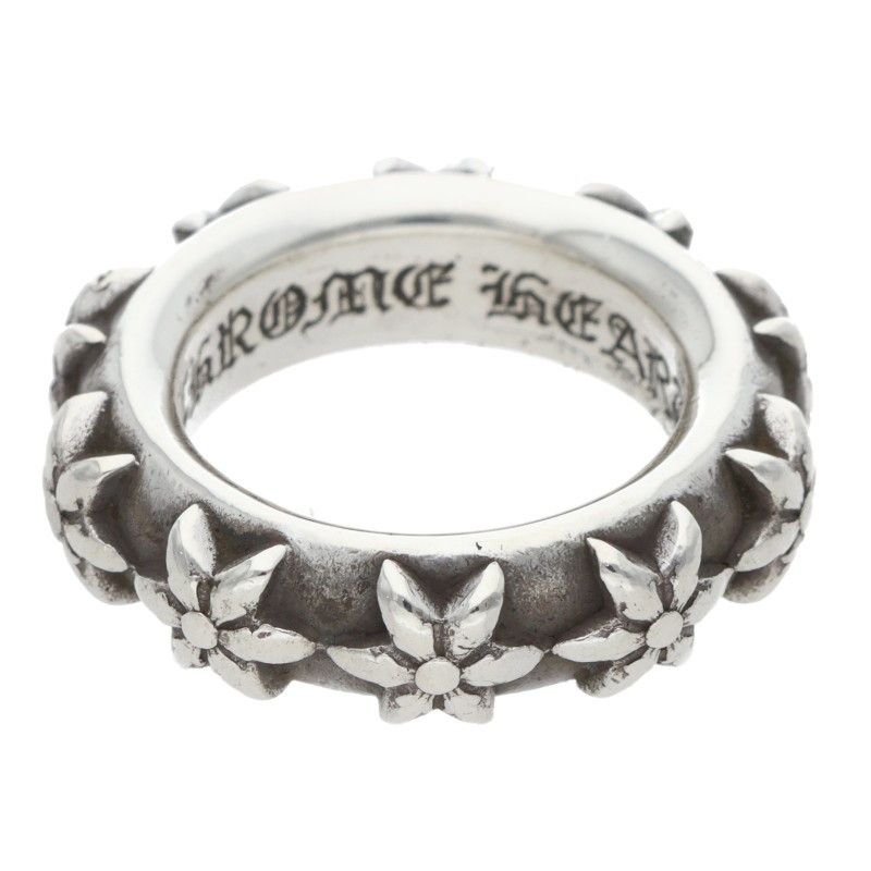 Chrome Hearts Star Band Silver Ring