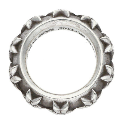 Chrome Hearts Star Band Silver Ring — view 5