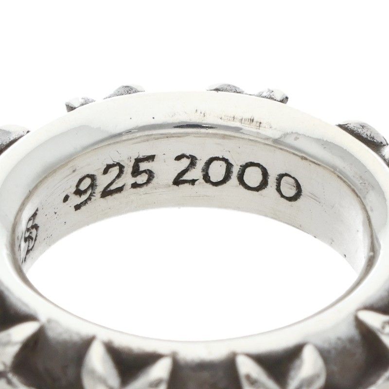 Chrome Hearts Star Band Silver Ring — view 4