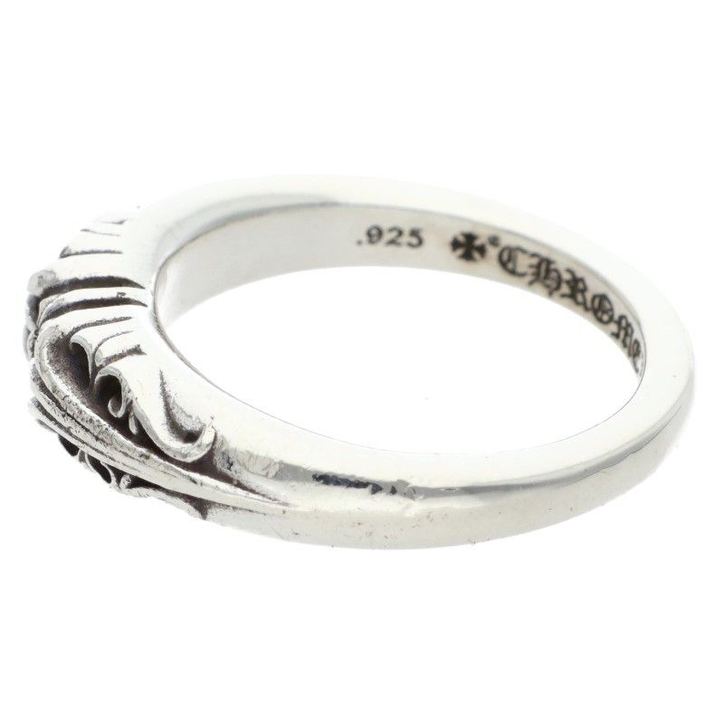 Chrome Hearts Baby Clsc Classic K&t Silver Ring — view 5