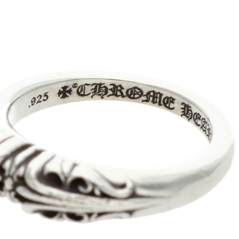 Chrome Hearts Baby Clsc Classic K&t Silver Ring — view 3