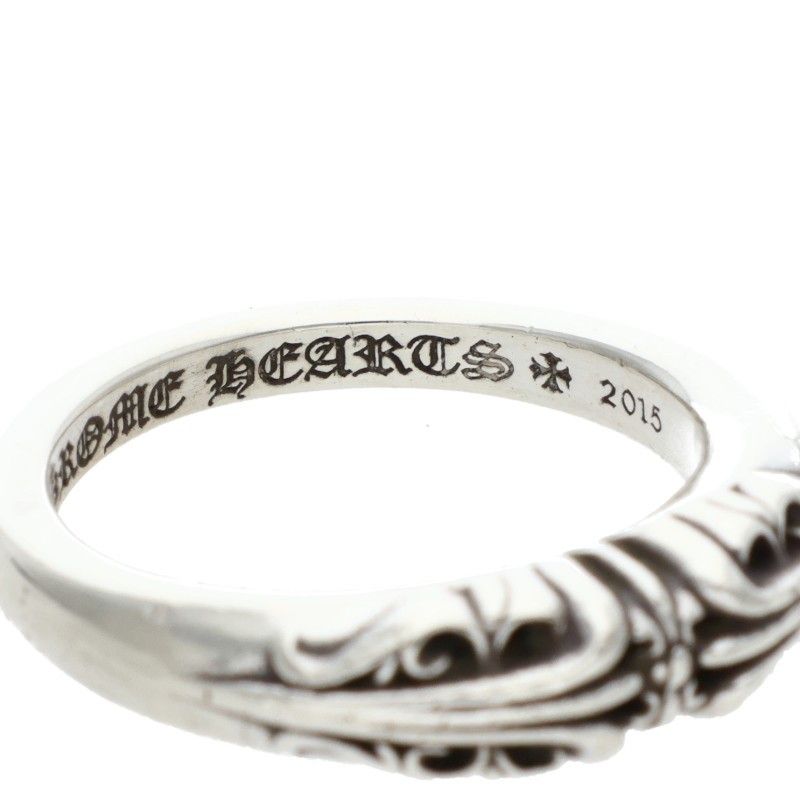 Chrome Hearts Baby Clsc Classic K&t Silver Ring — view 4