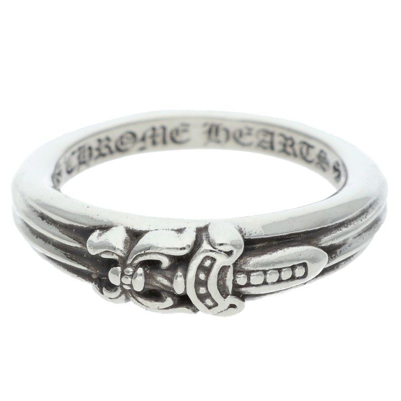 Chrome Hearts Baby Clsc Classic Dagger Silver Ring