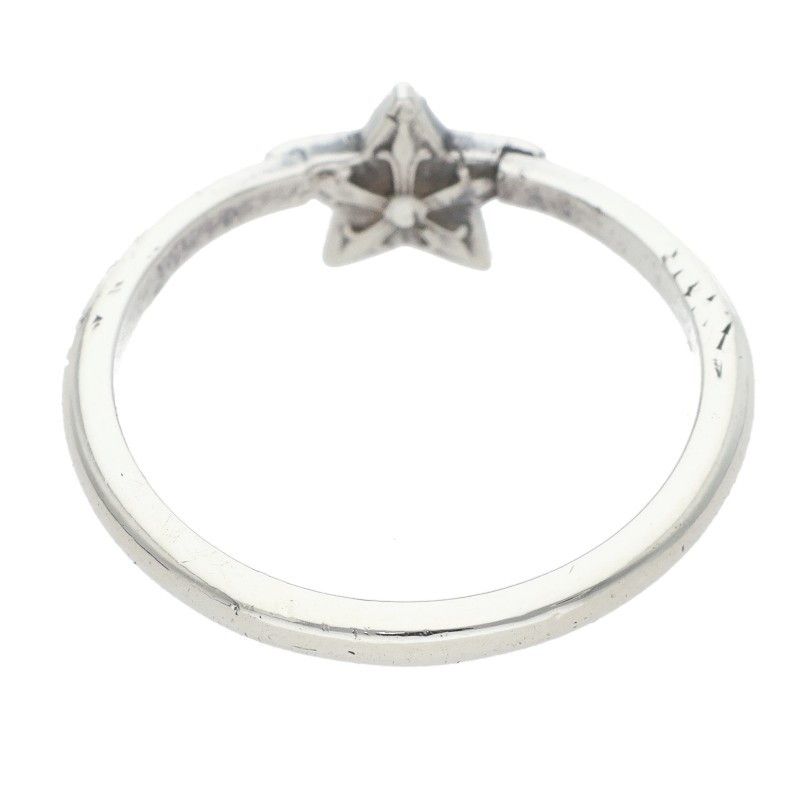 Chrome Hearts Bubblgm Star Bubble Gum Silver Ring — view 2